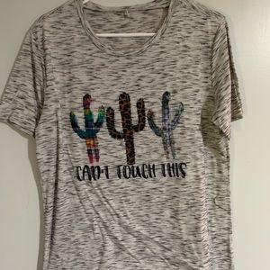 Cactus tee western